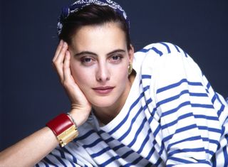 80s supermodels ines de la fressange