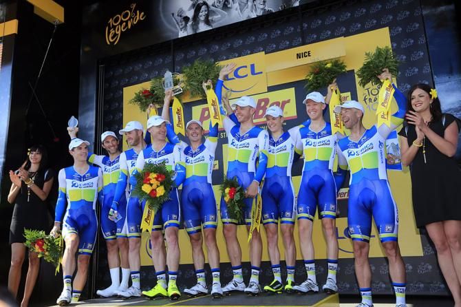 Stage 4 winners Orica-GreenEdge