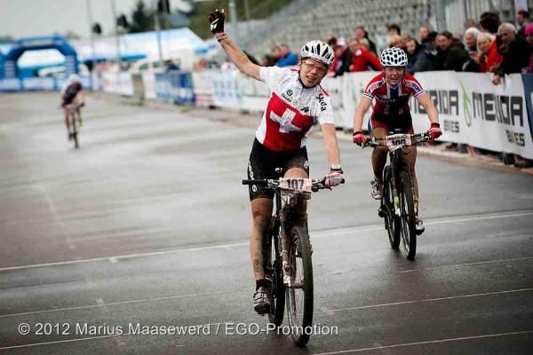 Andrea Waldis (Switzerland) on her way to fourth