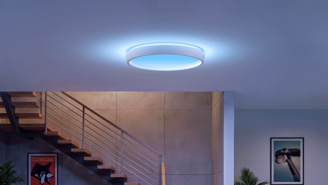 Govee Sky Ceiling Light installed in room