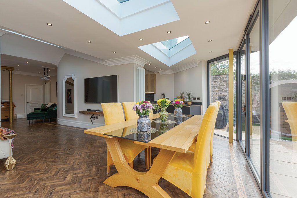 properties for city living: Royal Circus, New Town, Edinburgh, Scotland.