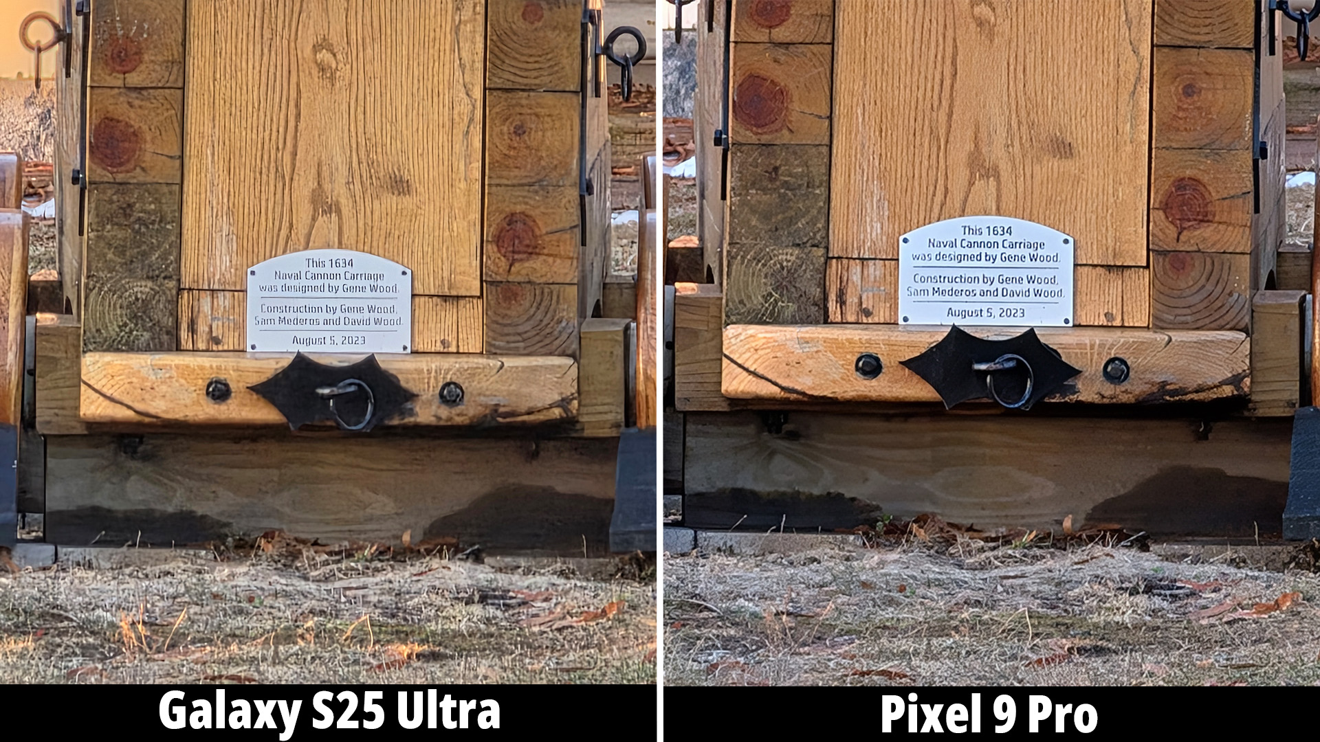 Samsung Galaxy S25 Ultra camera versus the Google Pixel 9 Pro