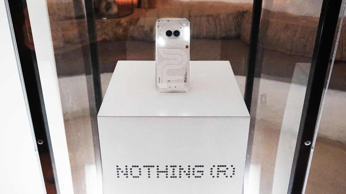 Nothing Phone 2a MWC back straight