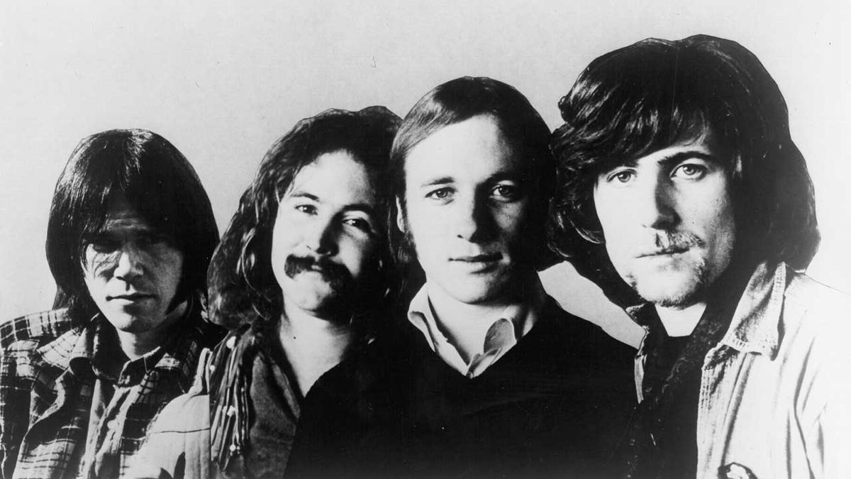 Crosby, Stills, Nash &amp; Young in 1970