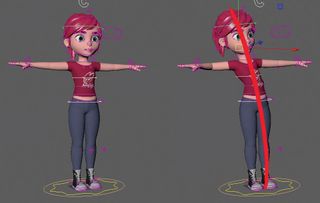Easy posing techniques for 3D models: Quickly assess your line of action