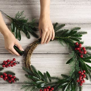 foliage wreath