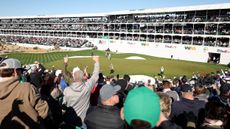 The 16th hole at TPC Scottsdale