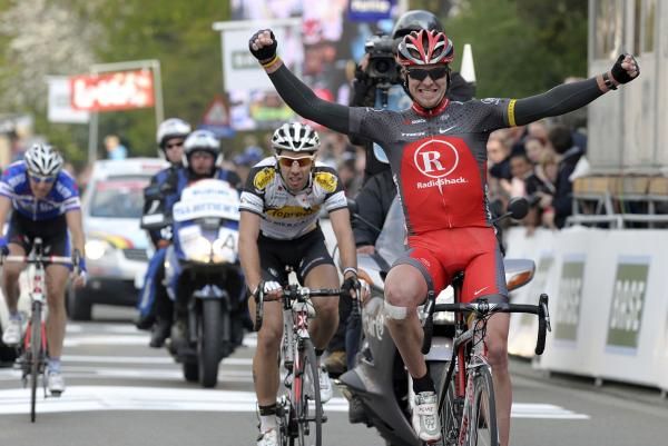 Sebastien Rosseler (RadioShack) wins Brabantse Pijl
