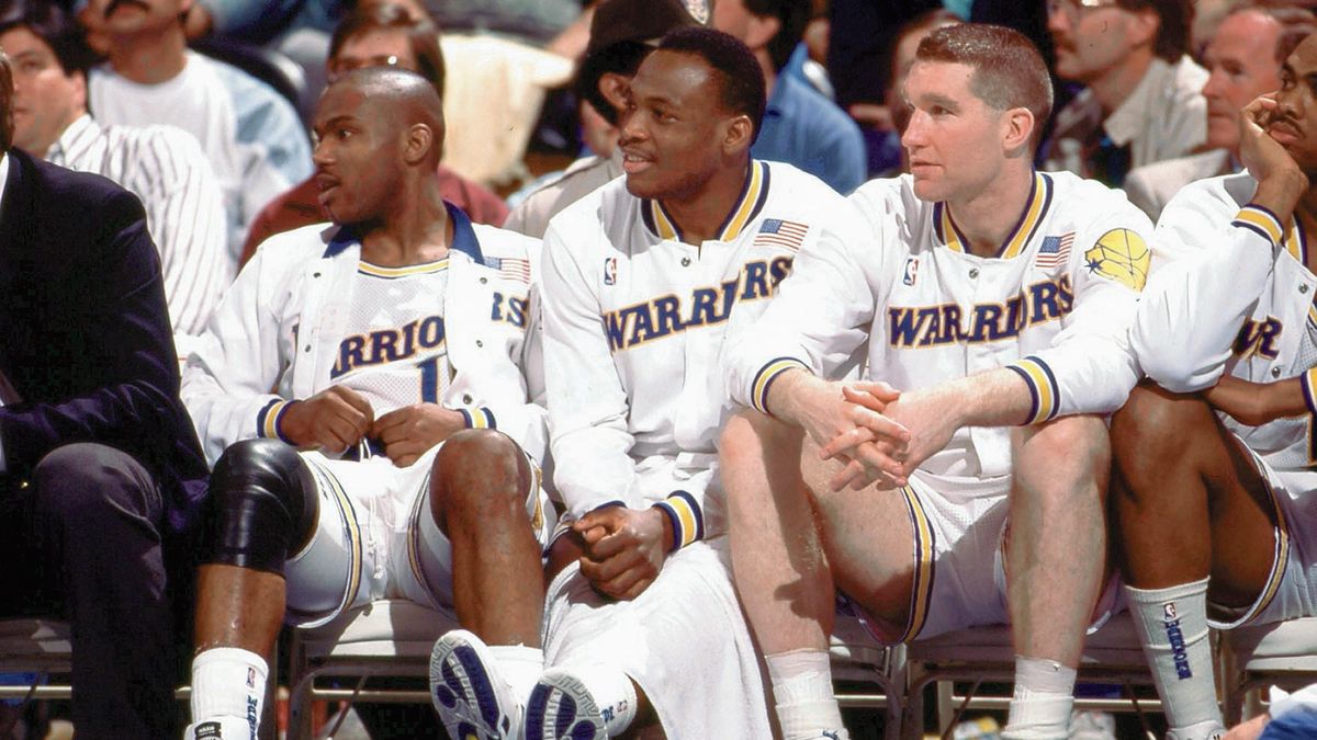 Tim Hardaway Mitch Richmond Chris Mullin