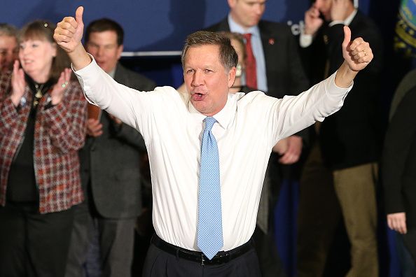 Kasich defiant.