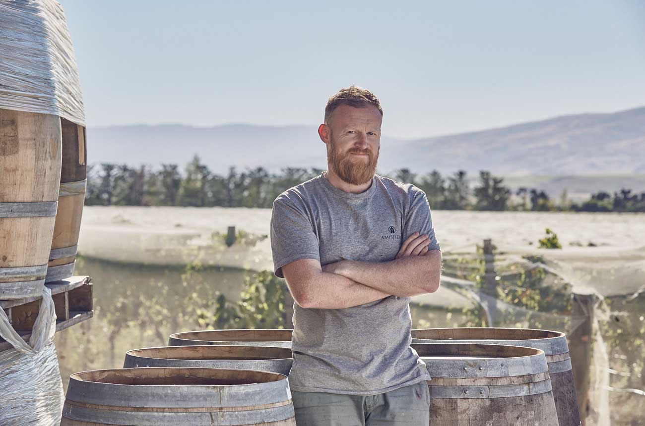 Ben Leen, winemaker at Amisfield Winery, New Zealand