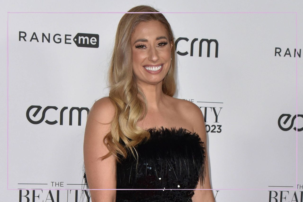 Stacey Solomon attending The Beauty Awards 2023