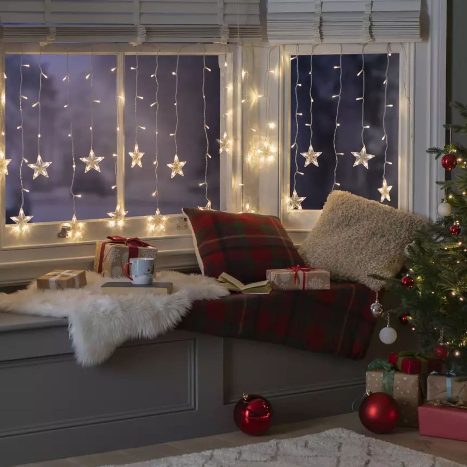 Christmas lights in a variety of colours