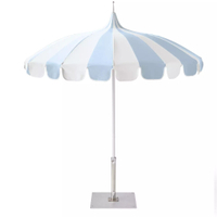 Eastport Striped Umbrella | Was $1,298now $973 at Serena &amp; Lily