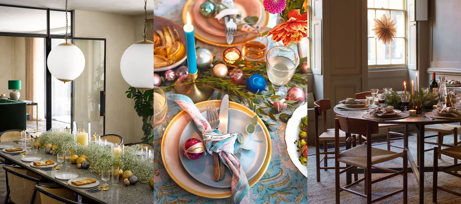 Christmas table garland ideas 18 looks to set the scene Homes & Gardens