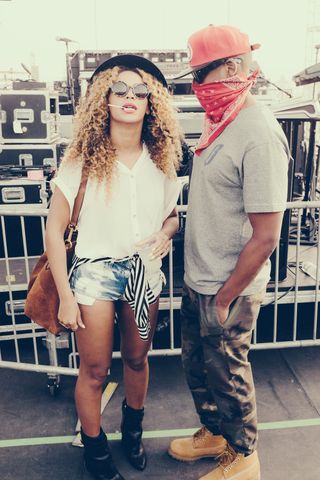 Beyonce And Jay Z At Coachella 2014