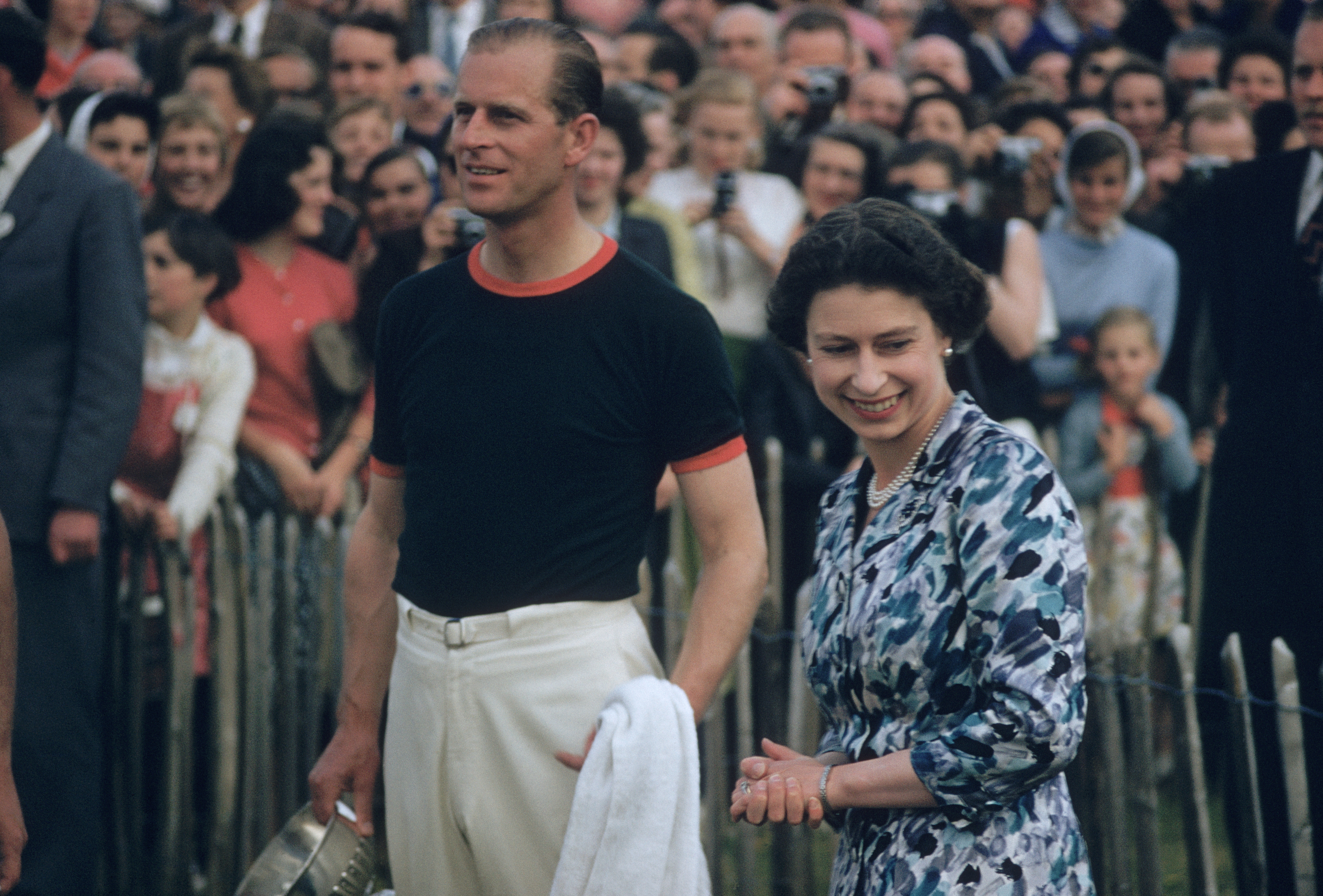 polo - prince philip and queen elizabeth