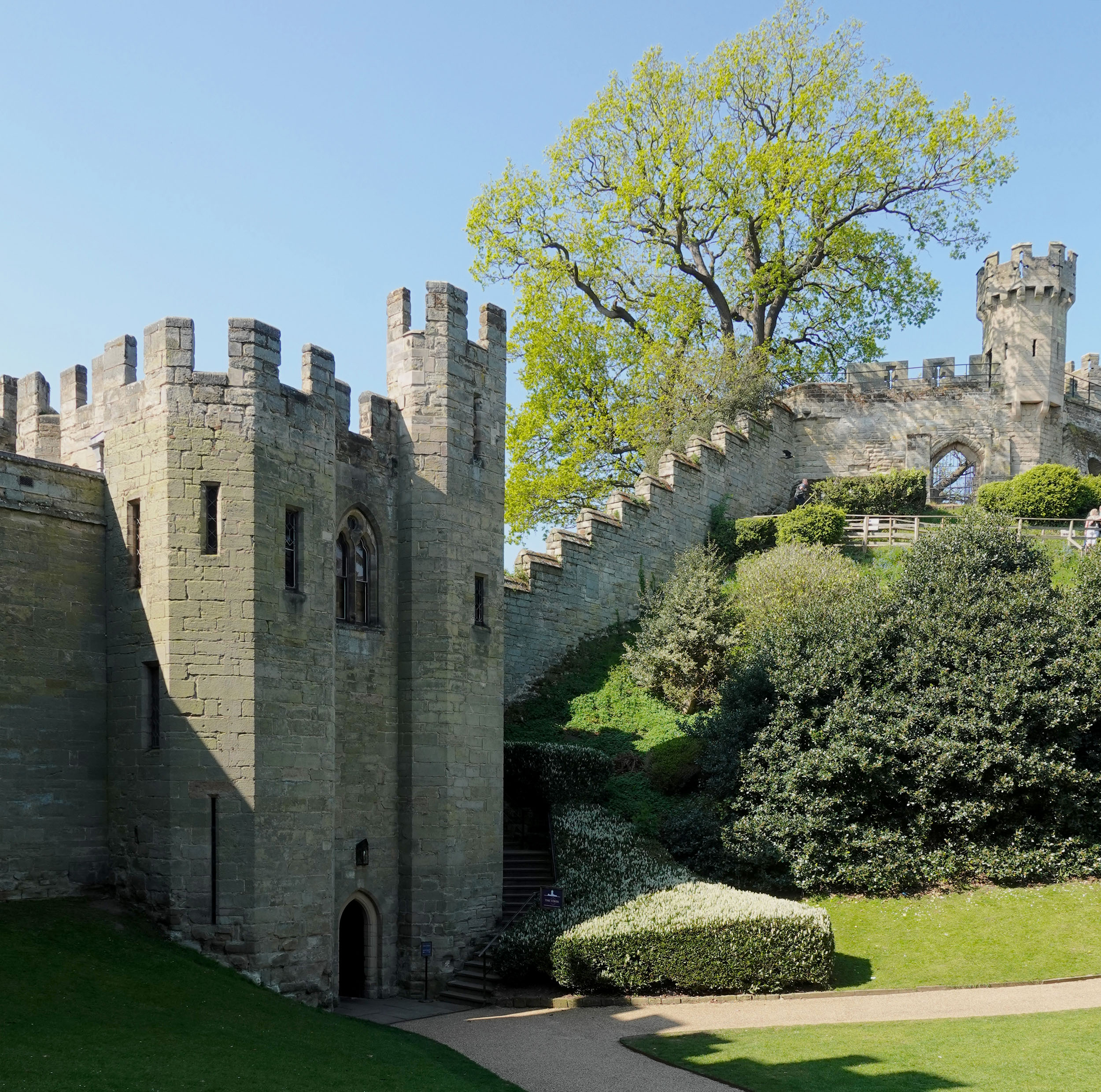 Warwick Castle in Warwickshire