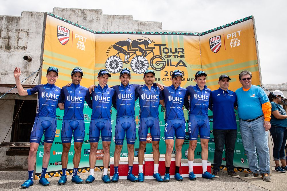 UnitedHealthcare won the team competition at Tour of the Gila.