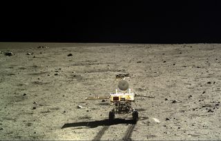 Chang'e 3 Moon Rover Image Dec. 2013