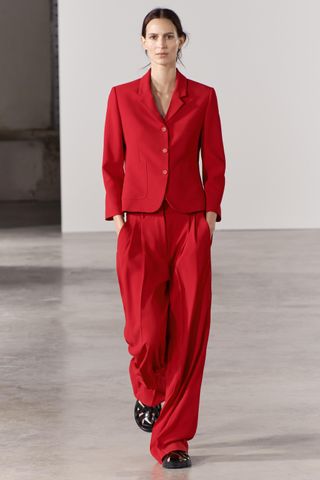 Zara, Minimalist Fitted Blazer