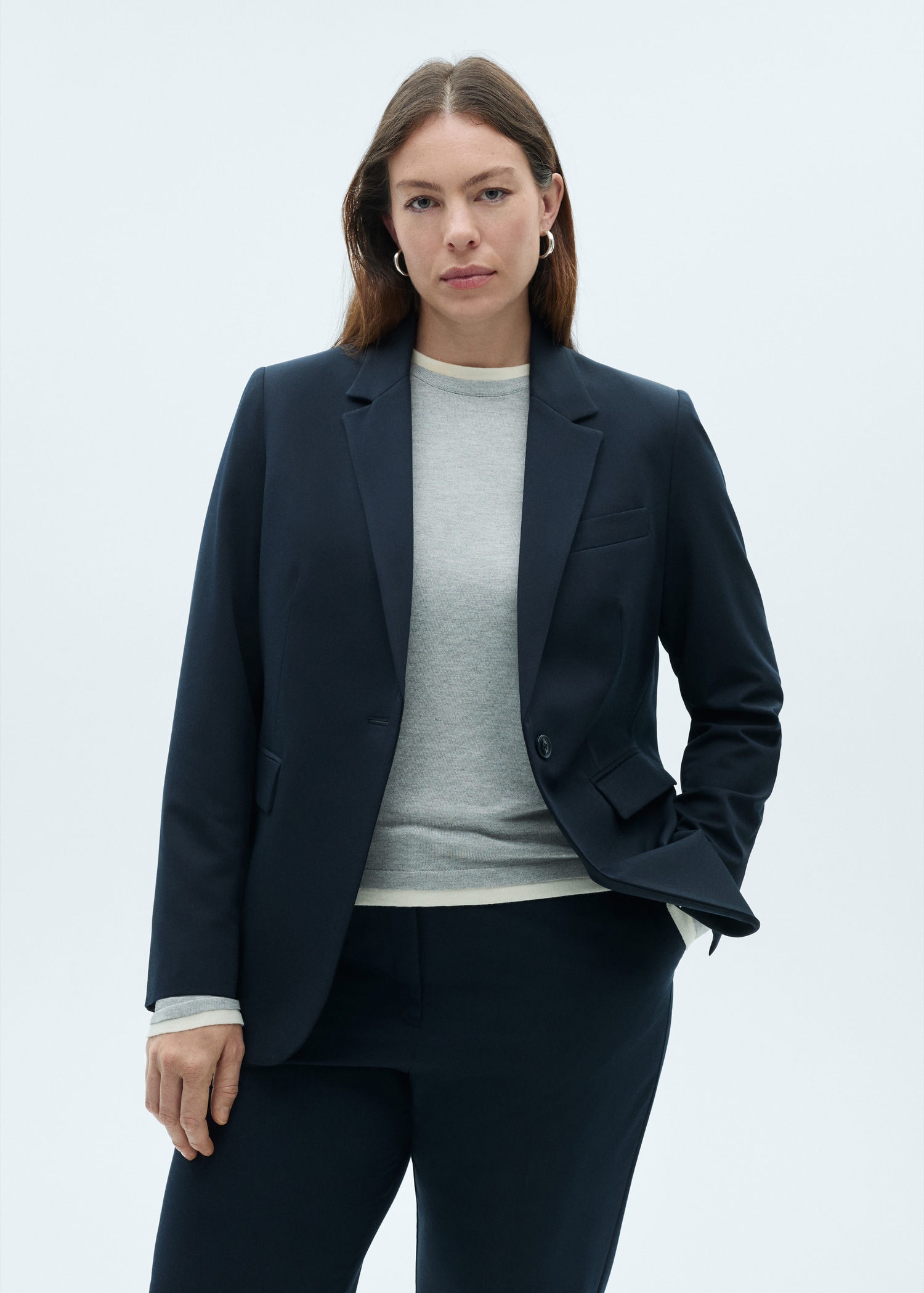 Fitted Suit Jacket - Women | Mango United Kingdom