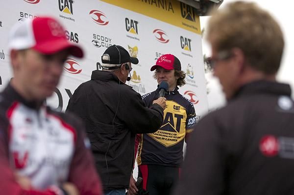 V Australia's Cameron Peterson remains is the tour lead after six stages.