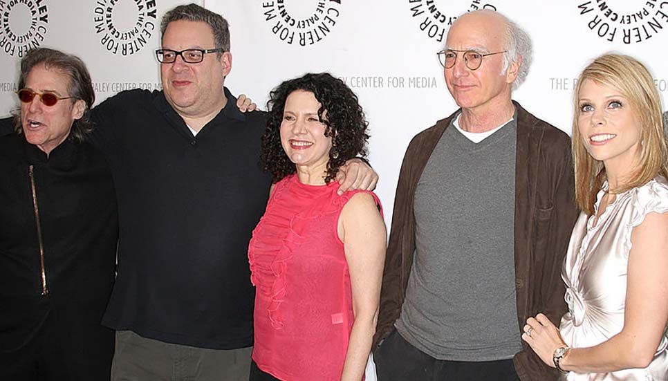 &#039;Curb Your Enthuisasm&#039; cast at PaleyFest in 2010