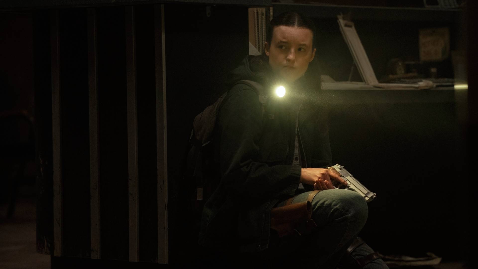 Bella Ramsey as Ellie in The Last of Us season 2
