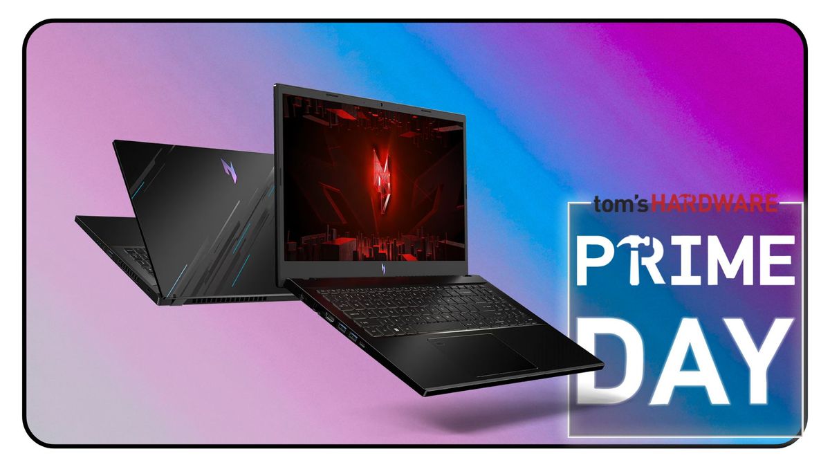 The cheapest Amazon Prime Day gaming laptop is this $599 Acer Nitro V — squeezing in an Intel Core i5 and RTX 4050, with room to upgrade your RAM