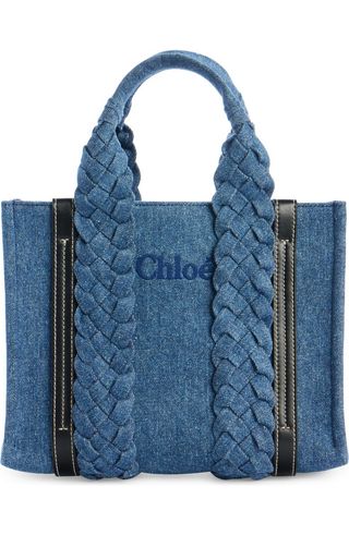 Small Woody Denim Tote