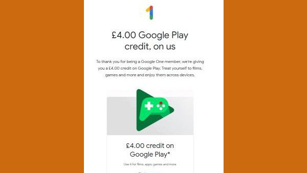 Google Play voucher