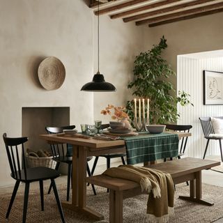 small dining room with table and chairs