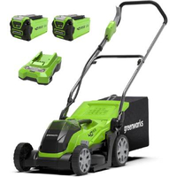 Greenworks Cordless Lawnmower 40V: was £284.99, now £212.99 at Amazon