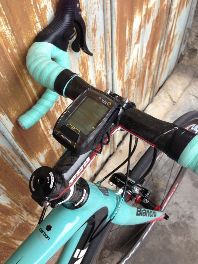 Cycleops Joule computers were installed to each of the Androni bikes