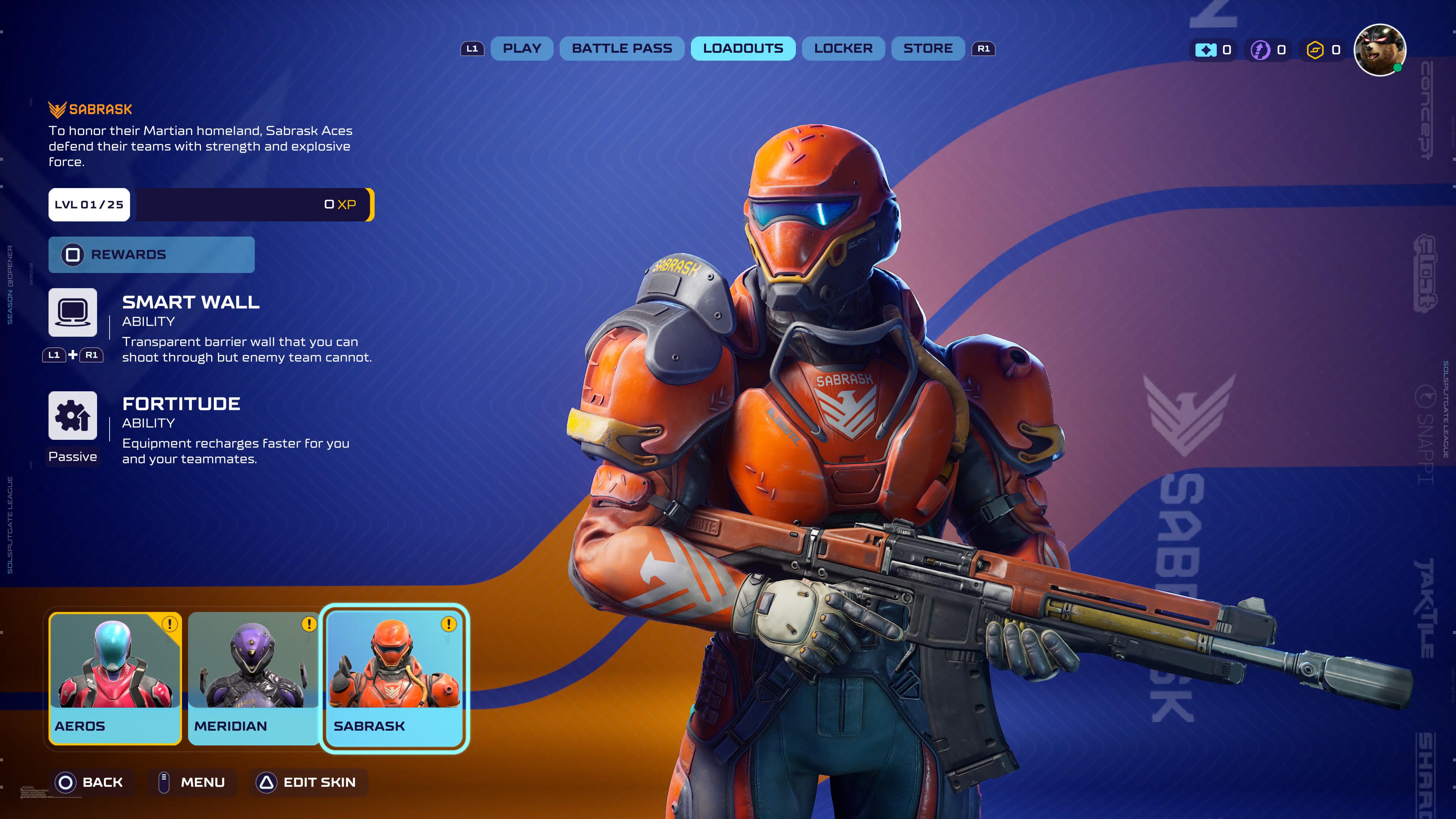 Faction selection in Splitgate 2