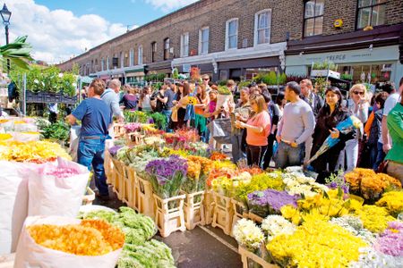 Columbia Road flower market is a draw for Charlotte Alexander-Stace.