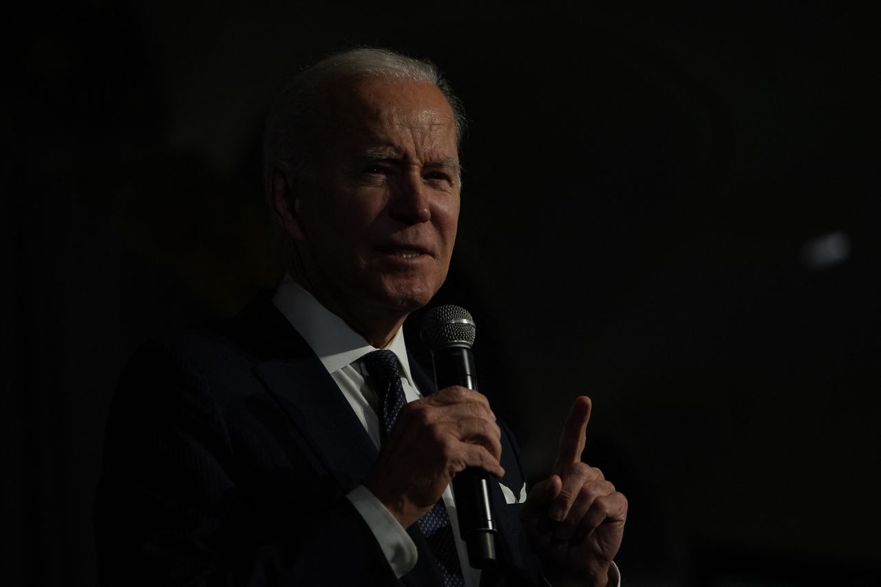 Biden speaking at an event