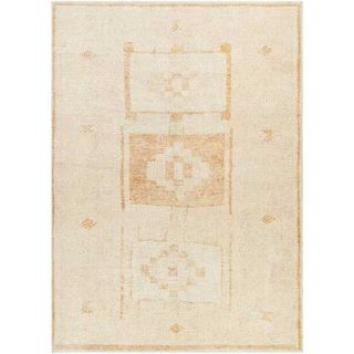 a peach Moroccan rug