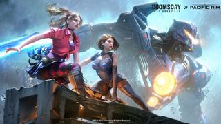 screenshots of Doomsday: Last Survivors' crossover with Pacific Rim