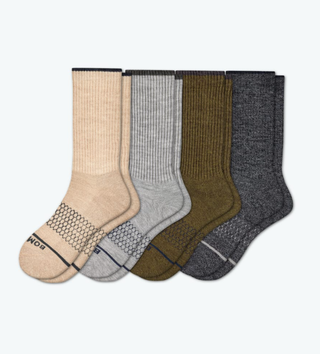 Bombas Women's Merino Wool Calf Sock 4-Pack