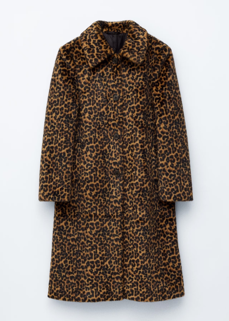 &amp;amp; Other Stories, Faux Fur Leopard Coat
