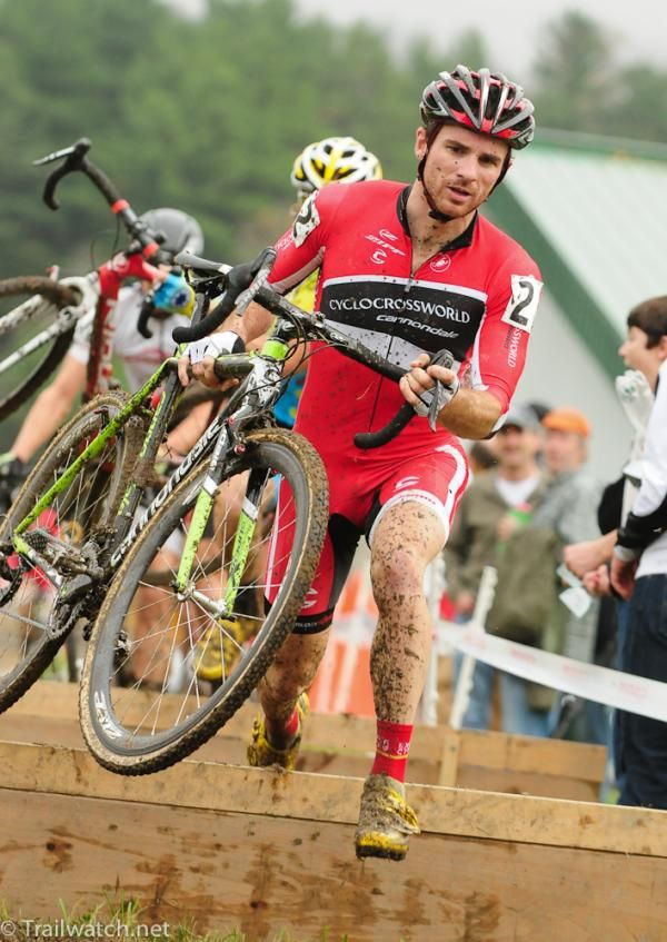 Dylan McNicholas (Cyclocrossworld.com) was a DNF today due to knee issues.