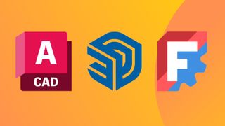Best CAD software; logos of the best CAD software, including AutoCAD and SketchUp
