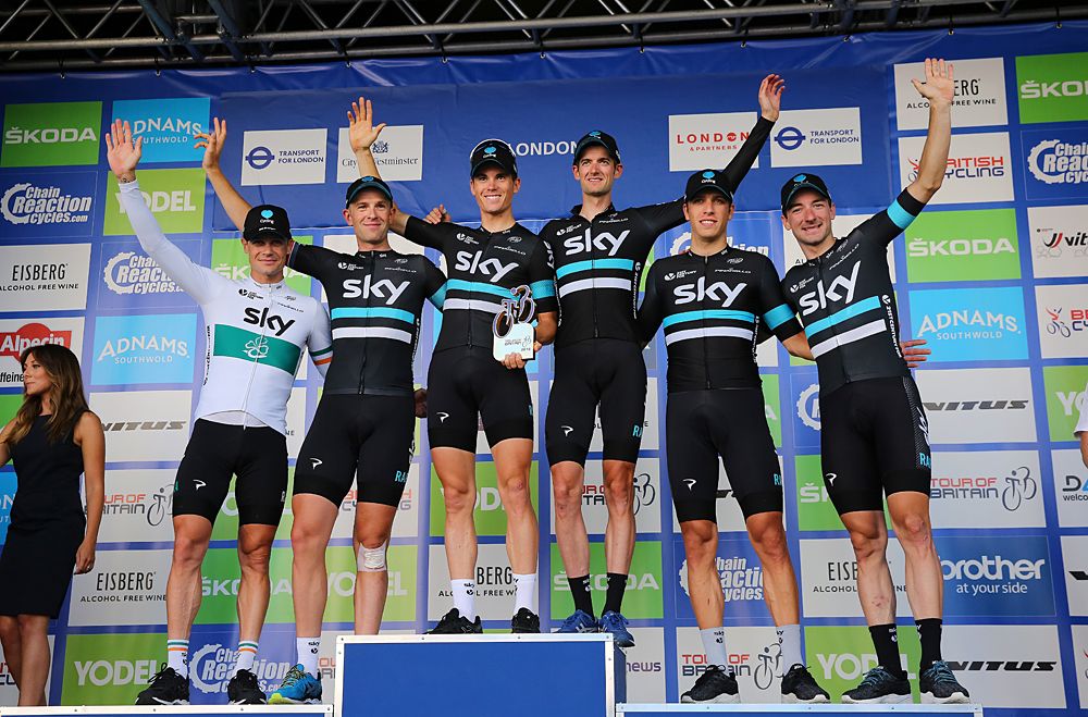 Team Sky won best team