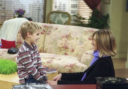 Cole Sprouse (Ben) had a huge crush on Jennifer Aniston.