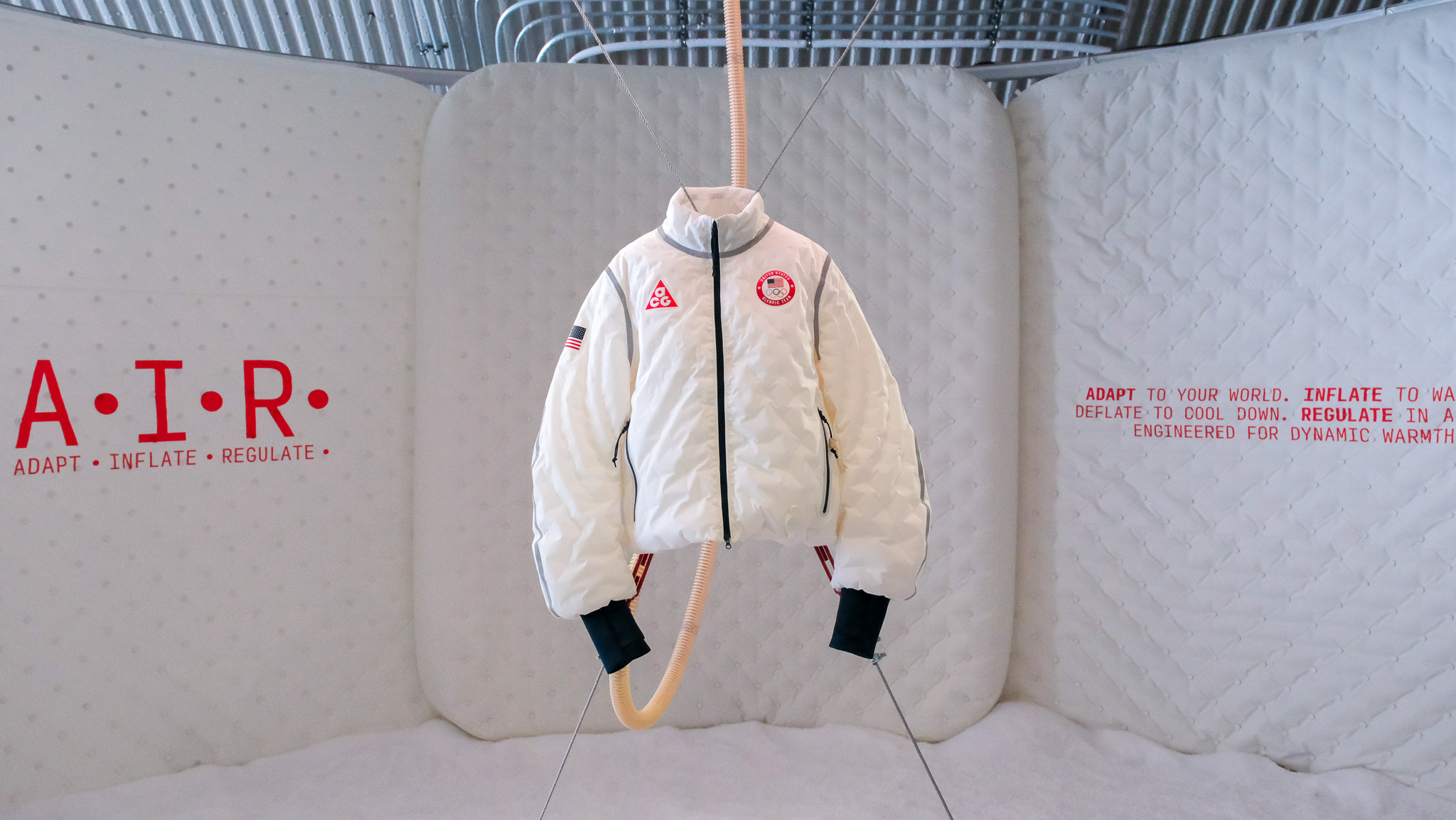 Nike Unlimited Air exhibition in Milan, Italy, on 9. February 2026