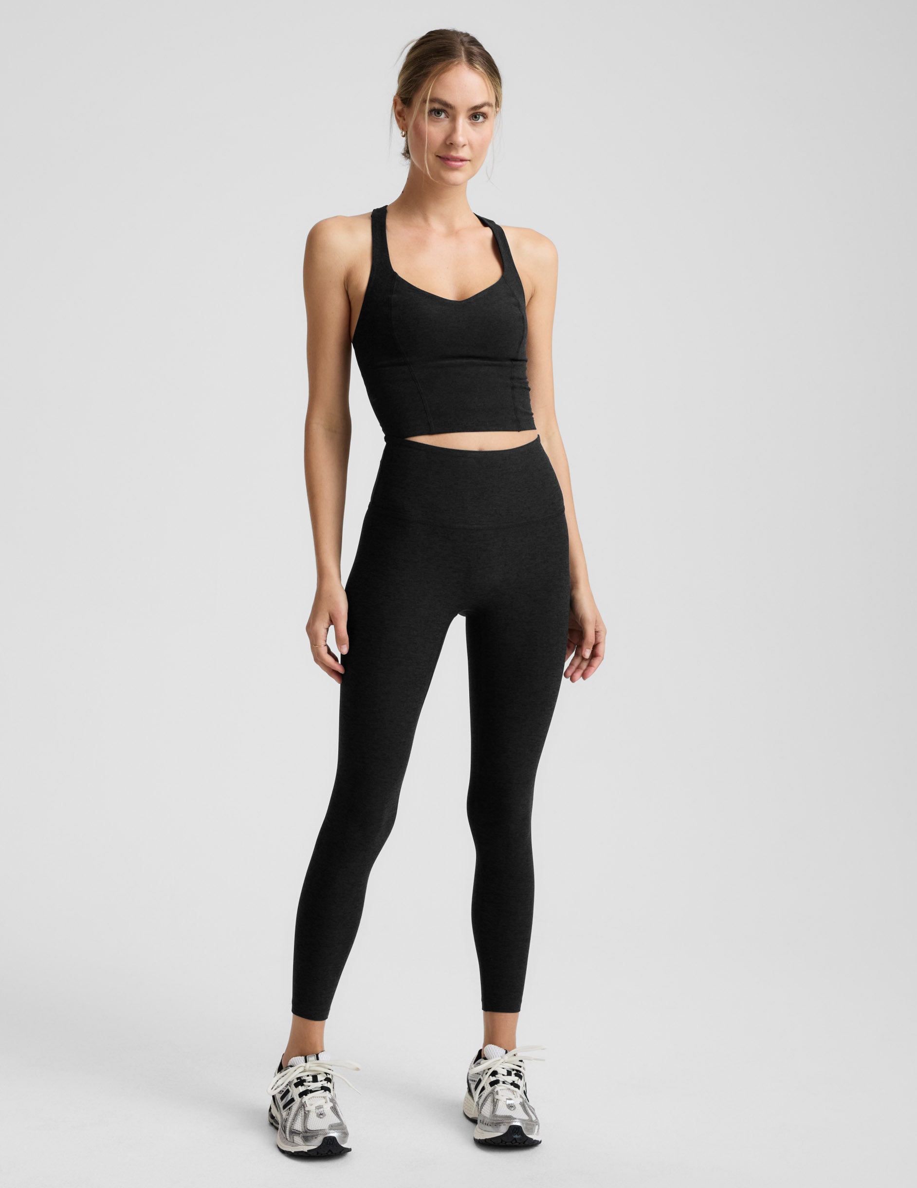 Spacedye&amp;trade; No Front Seam Midi Legging