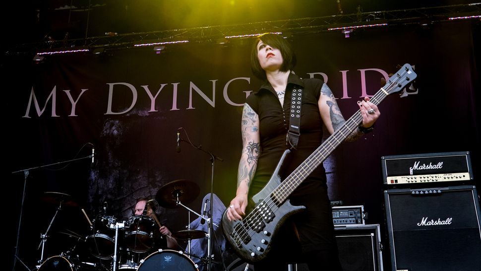 My Dying Bride's Lena Abe: 