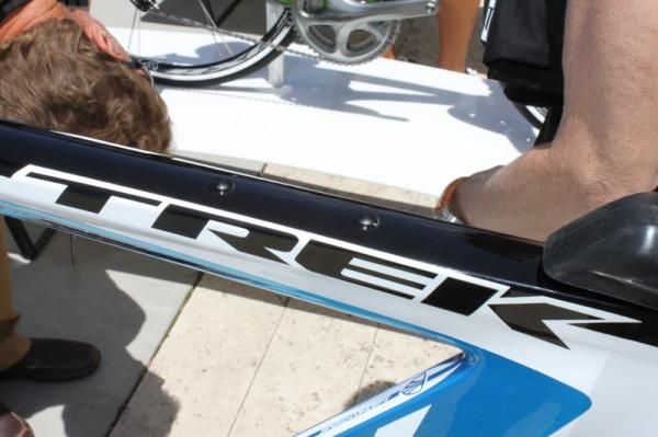 All of the Speed Concept models feature built in mounts for the SpeedBox on their top tubes.